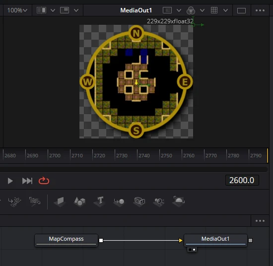 Polished Wizardry 7 Map in Davinci Fusion